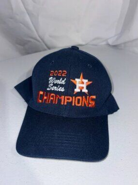 Houston Astros 2022 World Series Champions Adjustable Baseball Cap Hat